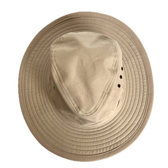Filson Bucket Hat Sz M Desert Tan Outdoor Fishing Hiking 100% Cotton USA Packer - Picture 2 of 12
